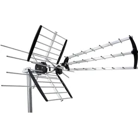 Maximum Games Maximum COMBO212, TV-Antenne Outdoor, SAT Spiegel - SAT Antennen, Schwarz, Silber,