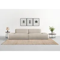 TRENDMANUFAKTUR Big-Sofa »Braga, toller Sitzkomfort, Designsofa«, in moderner Optik, mit hochwertigem Kaltschaum grau