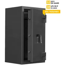 ATLAS Tresor Safe Möbeltresor TA S26 PRO, Doppelbartschloss, Sicherheitsstufe S2 & Feuerschutz
