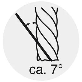 FORUM Maschinenreibahle DIN 212D HSSE 14,0 mm