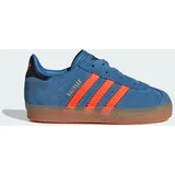 Adidas Gazelle Comfort Closure Elastic Laces Baby Focus Blue / Solar Orange / Core Black 19