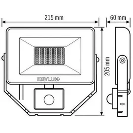 ESYLUX Außenstrahler Basic OFL/AFL 10810732