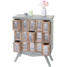 MCW Apotheker-Schrank A43 94 x 73 x 32 cm Mehrfarbig