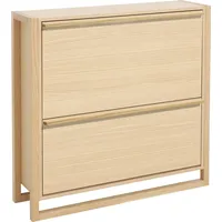 WoodMan NewEst 100 x 100 x 28 cm braun / braun