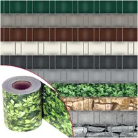 Noor PVC Sichtschutzstreifen Zaunblende 0,19 x 35 m buchshecke