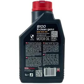 Motul 8100 X-CLEAN GEN2 110530 SAE 5W-40 1 l