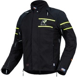 Rukka Raptor-R Motorrad Textiljacke, schwarz-gelb, Größe 60