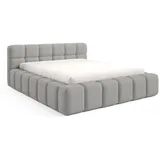 dekori.interiors NUBO Premium 180 x 200 cm Grau