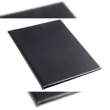 Rillstab Präsentationsmappe A5 Schwarz 10 St.