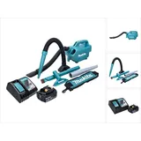 Makita DCL 184 RM1 Akku Staubsauger 18 V 54 mbar 0,5 l + 1x Akku 4,0 Ah + Ladegerät,