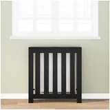 vidaXL Heizkörperabdeckung Schwarze Eiche 78 x 20 x 82 cm
