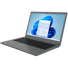 Odys mybook UNIQ 15,6 Notebook, 15,6“ Full-HD IPS Notebook (Intel N4120 4x2,6GHz, 4GB RAM, 128GB eMMC, HDMI A1, USB3.0, WLAN, Bluetooth, Abdeckbar Kamera) Win 11 Pro