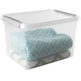 SUNWARE Aufbewahrungsbox Comfort Line 40 x 30 x 26 cm 3-tlg. transparent