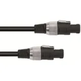 Omnitronic Lautsprecherkabel Speaker 2x2,5 5m sw