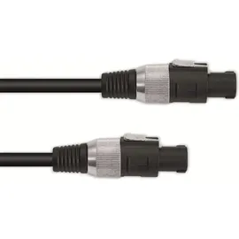 Omnitronic Lautsprecherkabel Speaker 2x2,5 5m sw