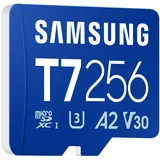 Samsung T7, Micro-SD microSD Speicherkarte, 256 GB