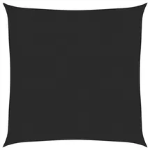 vidaXL Sonnensegel 160 g/m2 Schwarz 3,6x3,6 m HDPE