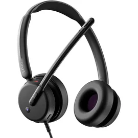 epos IMPACT 460T Stereo-Headset - MS-Teams-Version, USB-C/-A, EPOS ActiveGard®-Technologie, Einseitiges Busylight, Lift-to-Mute Funktion, Stummschalt-LED am Mikrofon