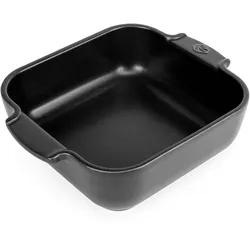 PEUGEOT quadratische Auflaufform APPOLIA 21 cm satinschwarz