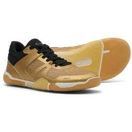 Xero Shoes Barfussschuhe Indoor X1 Low (Minimal-Basketball) gold/schwarz Herren