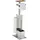 Relaxdays WC-Garnitur Silber