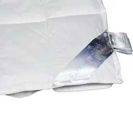 Polydaun ELKE weiß, B:240cm L:220cm, Bezug: 100% Baumwolle. Füllung: 100% Polyester, Bettdecken