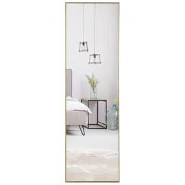 Costway Ganzkörperspiegel 37 x 120 cm Gold