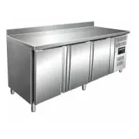 Saro Kühltisch, 3 Türen mit Aufkantung, Modell SNACK 3200 TN, 323-1825 - 1 Stück