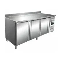 Saro Kühltisch, 3 Türen mit Aufkantung, Modell SNACK 3200 TN, 323-1825 - 1 Stück