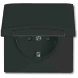 Busch-Jaeger Steckdoseneinsatz IP44 anthrazit 1 St.