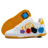 BREEZY ROLLERS 2280375 Splash weiss/gelb | Gr.: 39