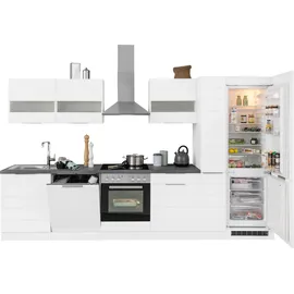 kochstation Küchenzeile KS-Luhe 330 cm weiß