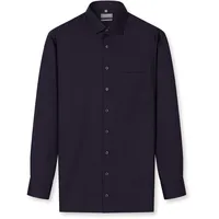 Olymp Businesshemd OLYMP "OLYMP Luxor, comfort fit, New Kent", Herren, Gr. 39, Normaler Arm, aubergine, 100% Baumwolle, Hemden