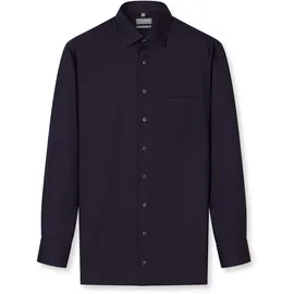 Olymp Businesshemd OLYMP "OLYMP Luxor, comfort fit, New Kent", Herren, Gr. 39, Normaler Arm, aubergine, 100% Baumwolle, Hemden