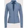 Madeleine Strickjacke Eleganter Blazer mit feinem Glattstrick Blau 46