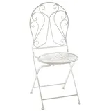 Kobolo Gartenstuhl CREAMMETAL in Weiß | Gr.: onesize
