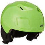 Uvex heyya - leichter Skihelm für Kinder - individuelle Größenanpassung - optimierte Belüftung - apple green - 46-50 cm