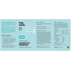 hay herb Longevity Komplex Kapseln 60 Stk.