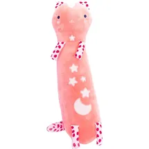 momomi Nice Group Kurai Yuki 80 cm, 1 Katzenpuppe Rosa Lachs
