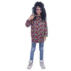 Hippie Shirt Davin Jungenkostüm - 164