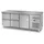 Royal Catering Kühltisch - 403 L - 1 Fach- 4 Schubladen - 179,5 x 71 cm - Klasse B Edelstahl -
