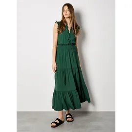 Apricot Maxikleid Freizeitkleid Grün 34