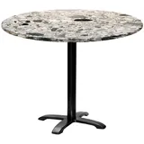 Restootab Tisch Bazila Ø110cm - Modell Terrazzo Cepp
