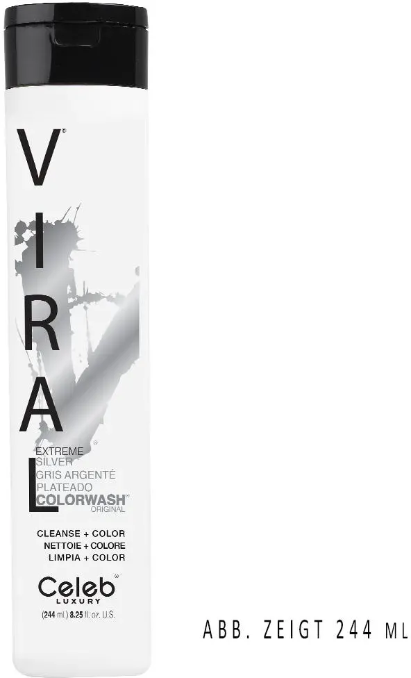 Celeb Viral Extrem Colorwash Silver 750 ml