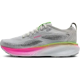 Brooks Adrenaline GTS 25 Damen schmal Oyster/Pink/Green 39