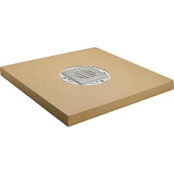 Bodenebenes Duschelement, Einbauhöhe ab 45 mm – Standardausführung (Ausführung: Bodenebenes Duschelement Standard Ablauf senkrecht zentriert 1200x900x50 mm Einbauhöhe 50 mm)