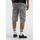 Camp David CAMP DAVID, Herren, Gr. L, Normalgrößen, grau blau, Popeline, Material: 100% Baumwolle, bedruckt, regular fit knielang, Hosen Shorts, aus Baumwolle