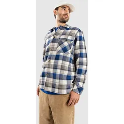 Woodbird Glixto Heck Hemd navy Gr. M