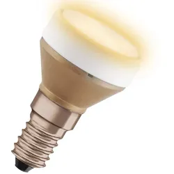 OSRAM E14 OSRAM Flat Lampe ultra-kompakte und flache LED Lampe ersetzt herkömmliche 28W Glühbirnen warmweiß (2700K), sparsam mit 3.5W Verbrauch