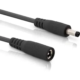 InLine Verlängerungskabel, DC Stecker 4,0x1,7mm, schwarz, 5m